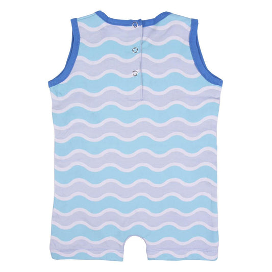 Baby Shark Short Sleeve Romper