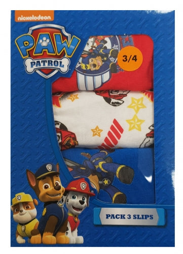 Boys Paw Patrol Underpants 3 Pair Pack