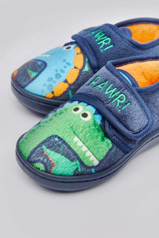 Toddlers Cute Dinosaur Slippers