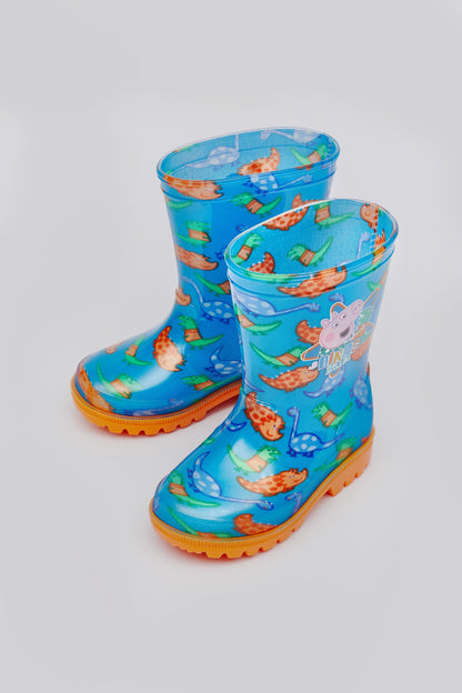 George Pig dinosaur wellies