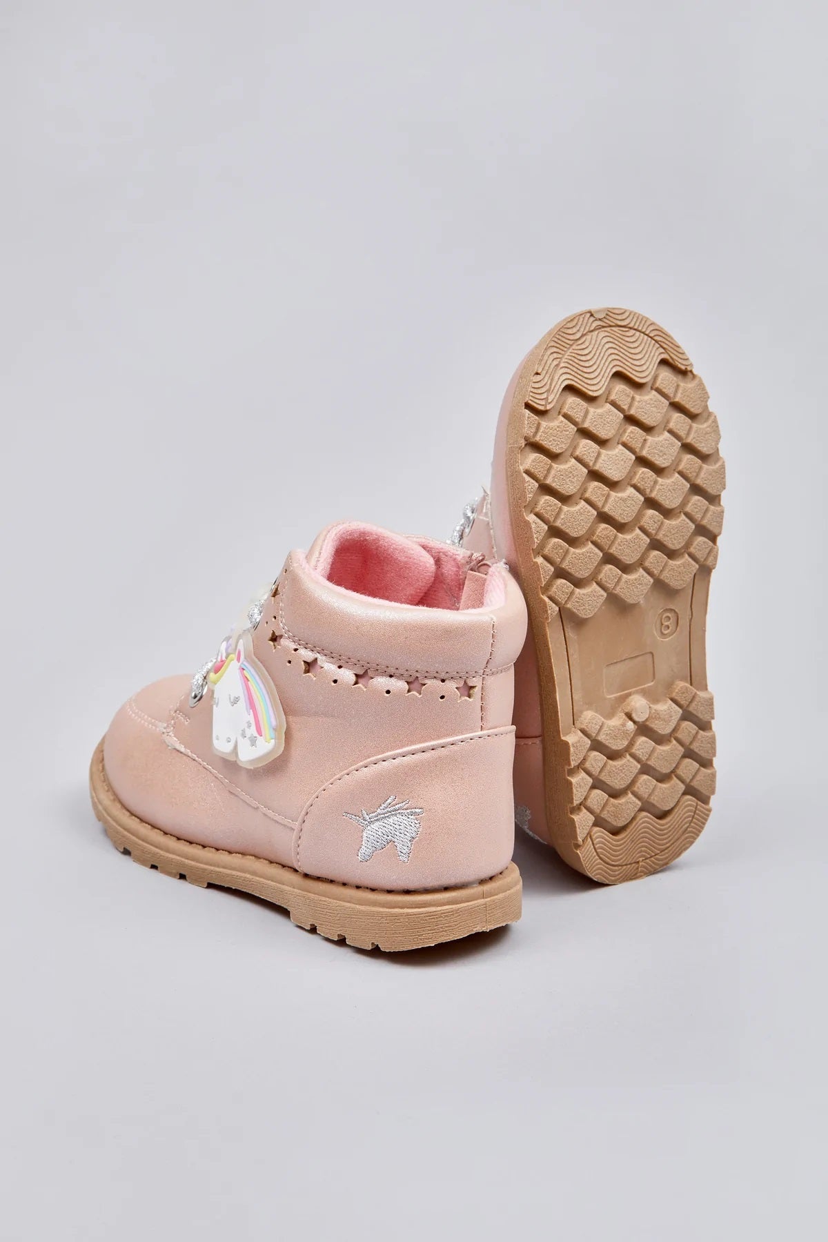 Unicorn lace up Boots for Toddlers