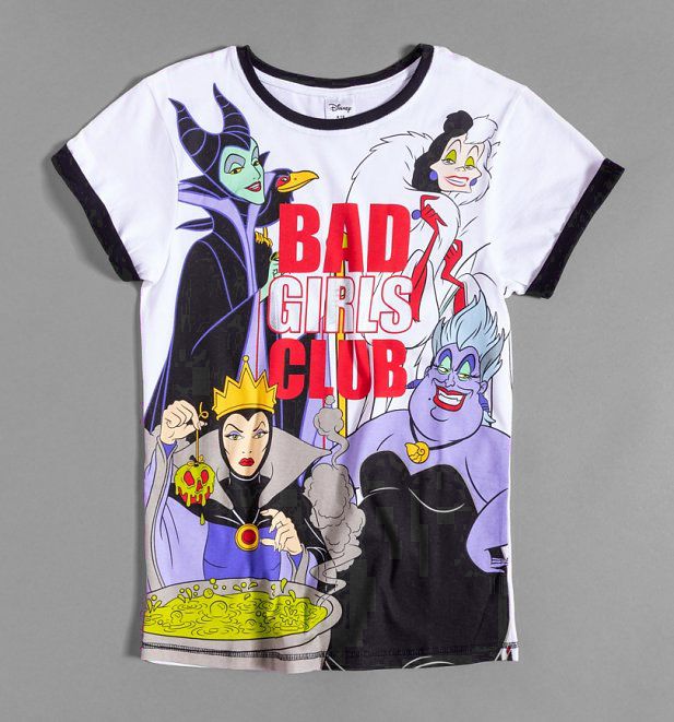 Ladies Disney Villains Bad Girls Club Pyjama Set