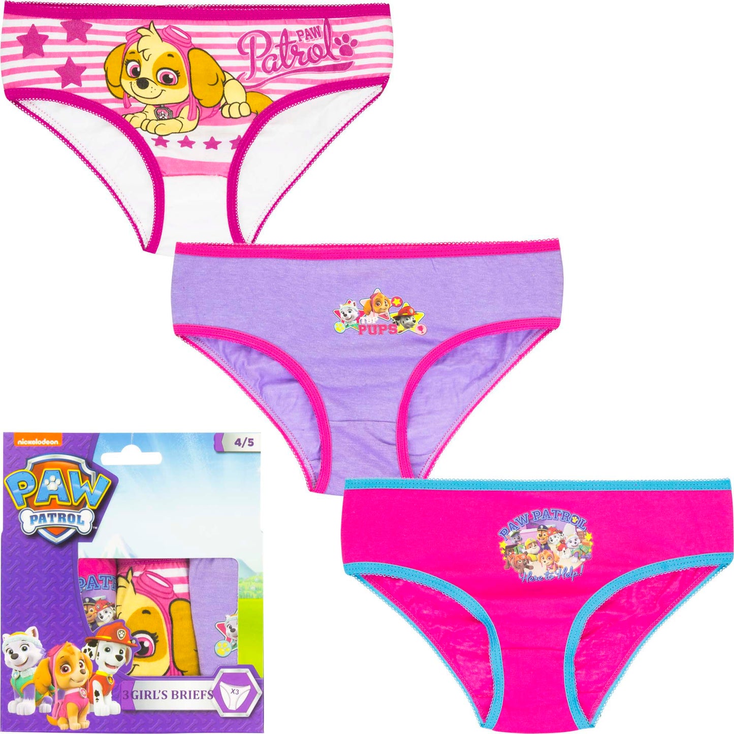 paw patrol underwear girls