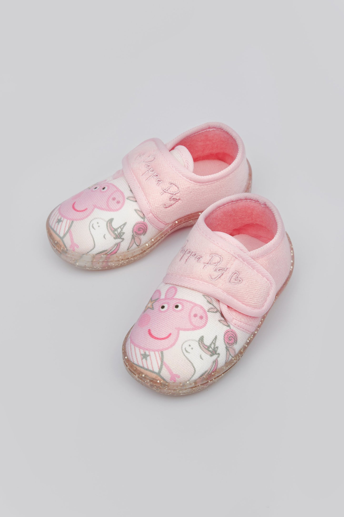 Toddlers Cute Peppa Pig Unicorn Slippers