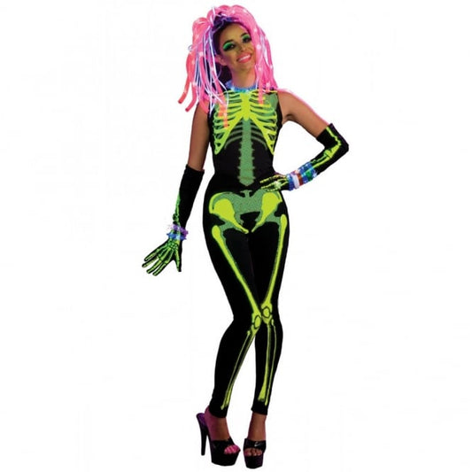 Ravin' Skelee Girl Adult Costume