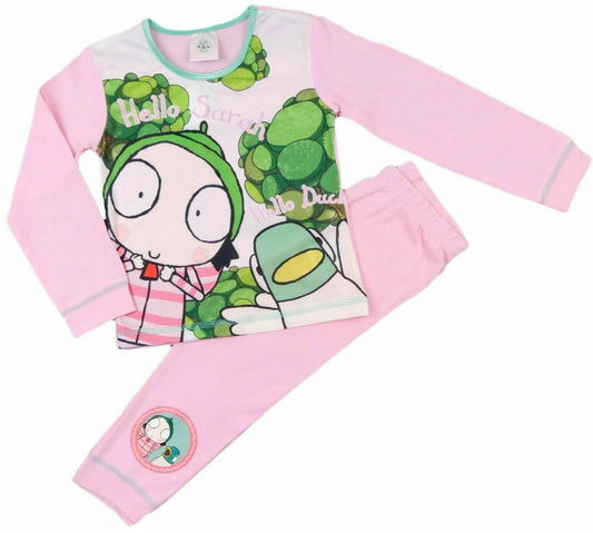 Girls Toddler Sarah & Duck Pyjamas