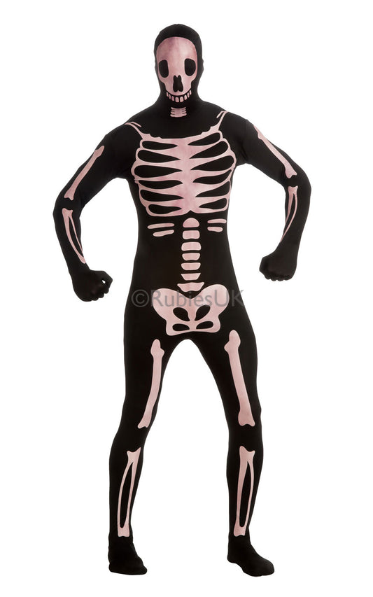 2nd Skin Glow in the Dark Skeleton Fancy Dress