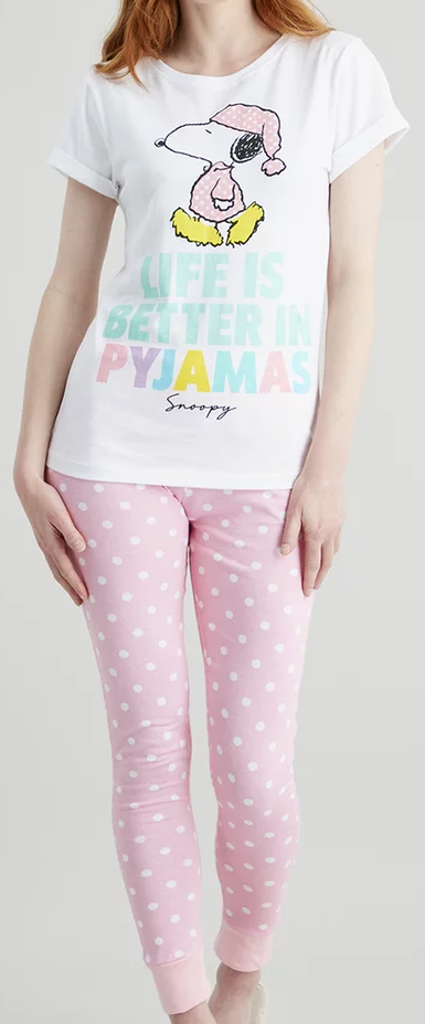 Ladies Snoopy Pyjamas