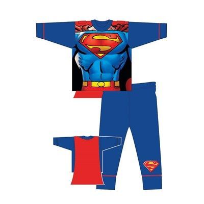 Kids Superman 3 Piece Pyjamas Set