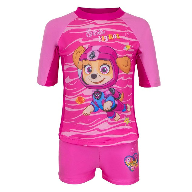 Girls Paw Patrol 2 Piece UV 50 Swimwear